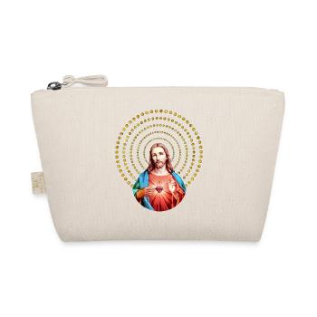 Jesus Christ Messiah gift idea Christmas - Organic Pouch - nature - Front