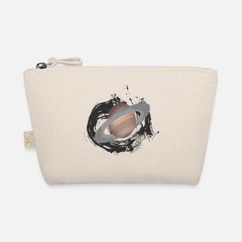 planet Saturn, planet, alien Organic Pouch