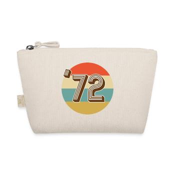1972 Vintage Jahrgang - Bio-Täschchen - Natur - Vorne