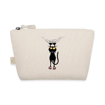 cat scratch - Organic Pouch - nature - Front