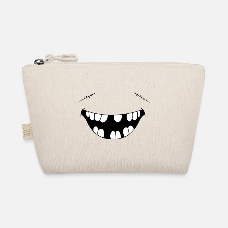 Lächelnder Zombie Bio-Täschchen