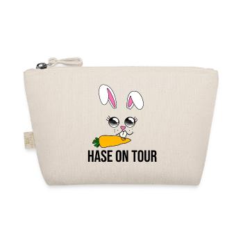 Hase on tour - Bio-Täschchen - Natur - Vorne