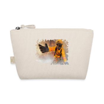 firefighter firefighter firefighter - Organic Pouch - nature - Front