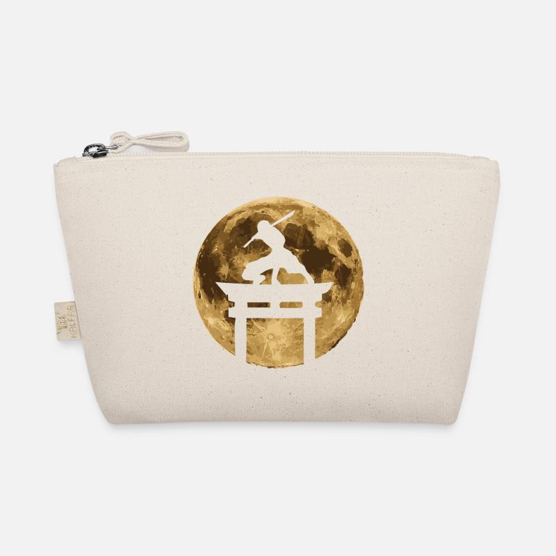 Ninja Moonlight Ninja Lover Gift Idea Organic Pouch