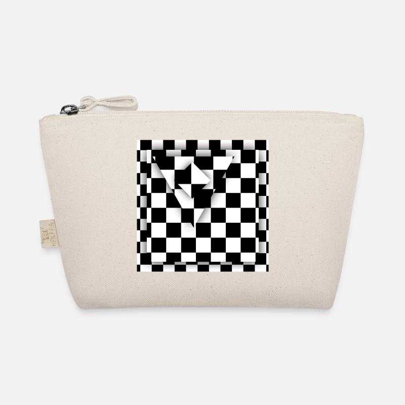 Game board checkered Organic Pouch