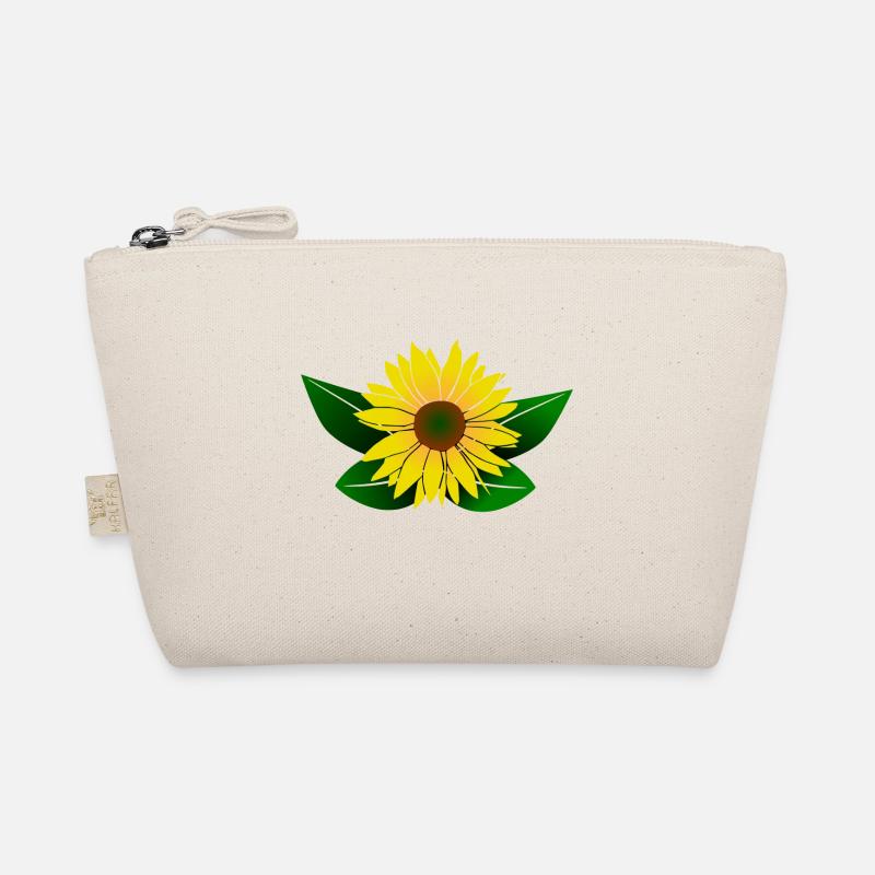 Sonnenblume, Sonnenblumen - Bio-Täschchen - Natur