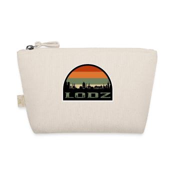Lodz Pologne Skyline Silhouette Drapeau Polonais Voyage - Trousse biologique - nature - Devant