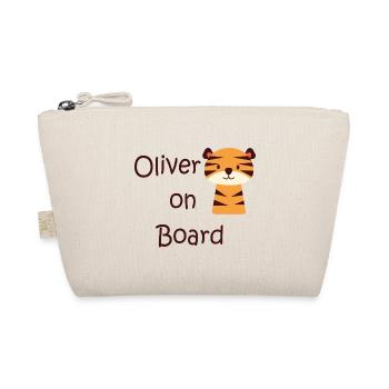 Oliver on board - Bio-Täschchen - Natur - Vorne