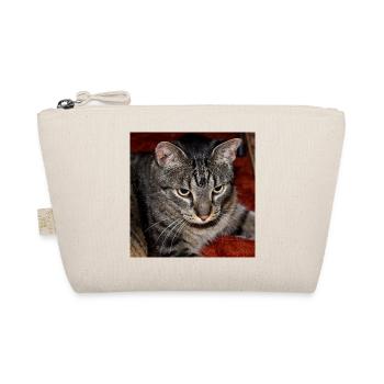 Cat Kitten - Organic Pouch - nature - Front