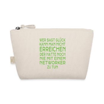 Network Marketing Geschenk - Bio-Täschchen - Natur - Vorne