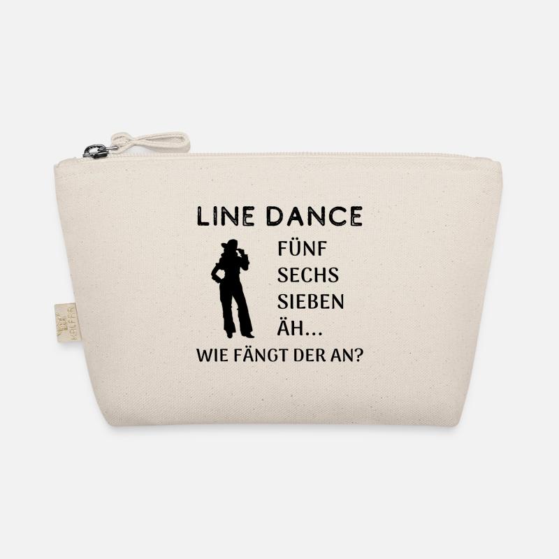 Line Dance Frage: Wie fängt der an? - Bio-Täschchen - Natur