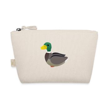 Ente süß Kinder - Bio-Täschchen - Natur - Vorne