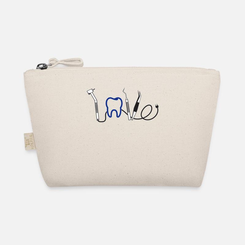Dentist dental assistant teeth tooth gift Organic Pouch