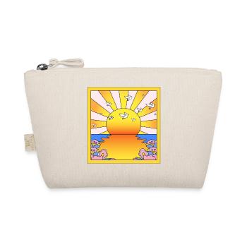 Kalifornien Orange Sunshine LSD Blotter - Bio-Täschchen - Natur - Vorne