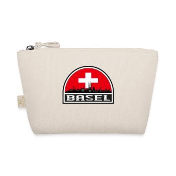 Bâle Suisse Skyline Silhouette Drapeau Suisse Tr - Trousse biologique - nature - Devant