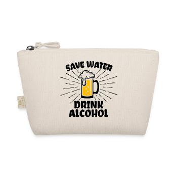 Alcohol drinking drunk intoxication partying - Organic Pouch - nature - Front