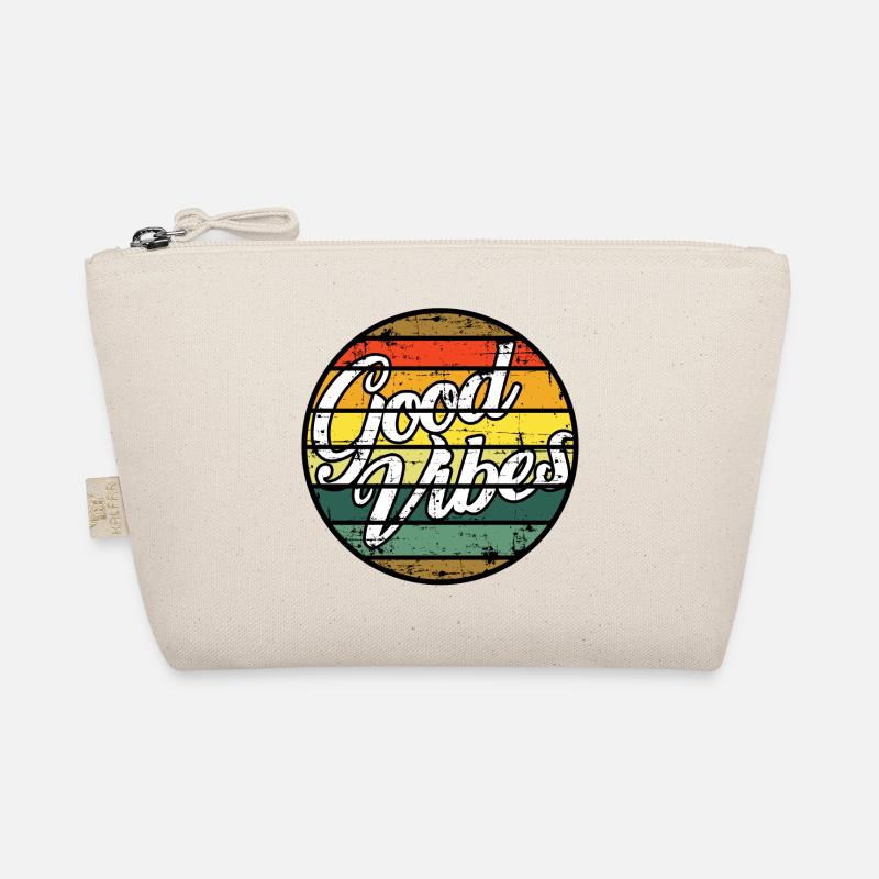 Retro Vintage Feel Good Organic Pouch