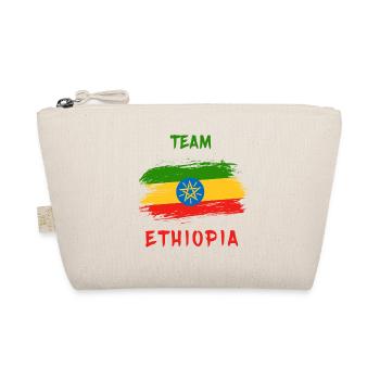 Conception / idée cadeau Team Ethiopia - Trousse biologique - nature - Devant