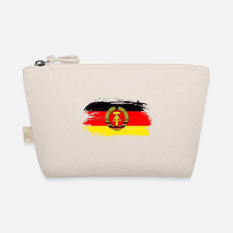 DDR Flaggen Design / Geschenkidee Bio-Täschchen