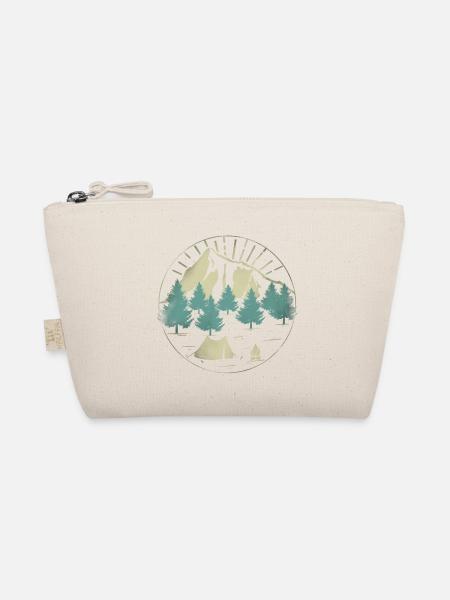 Mountains nature tents - Organic Pouch - nature
