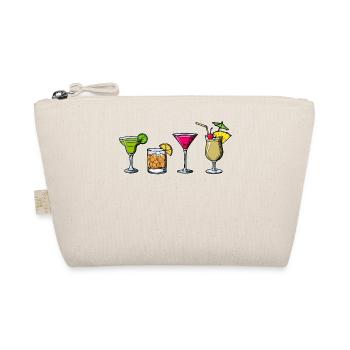 Cocktails long drinks drinking drunk party - Organic Pouch - nature - Front