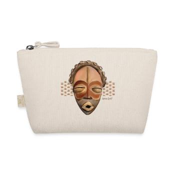 Afrikanische Maske, INTOU - Bio-Täschchen - Natur - Vorne