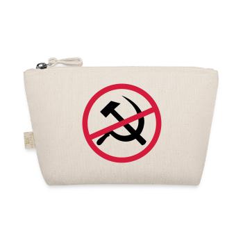 Verboten Kommunismus Schild - Bio-Täschchen - Natur - Vorne