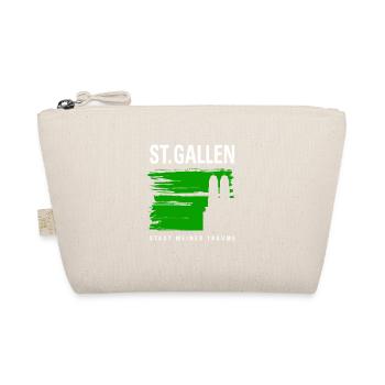 St.Gallen mit Münster - Bio-Täschchen - Natur - Vorne