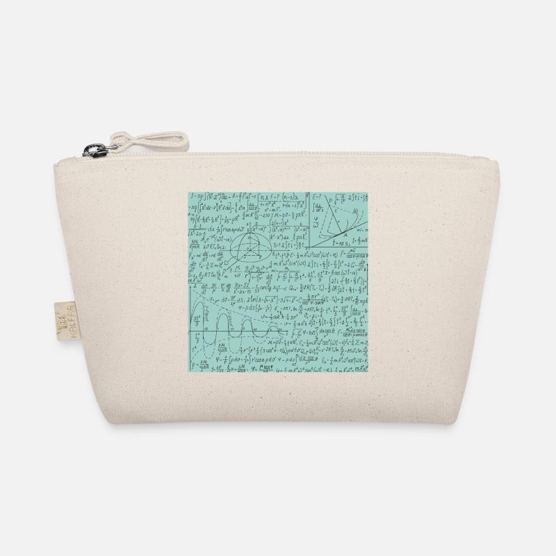 Math Equation Pattern, Math Formula Lover Gift Organic Pouch