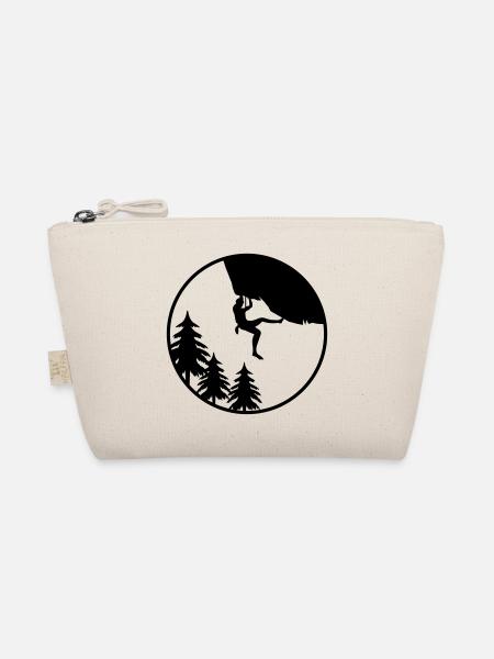 climbing nature - Organic Pouch - nature