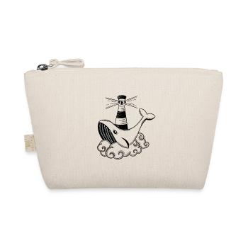 Whale on Cloud Nine - Organic Pouch - nature - Front