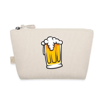 Beer Glass Symbol Comic - Organic Pouch - nature - Front