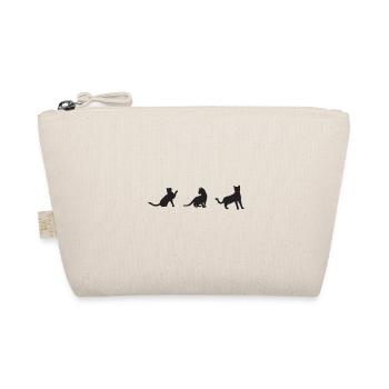 3 cats - Organic Pouch - nature - Front