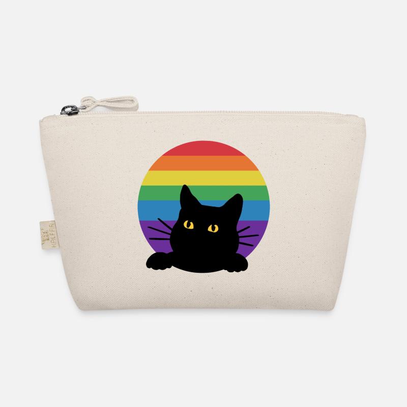 Regenbogen Katze Bio-Täschchen