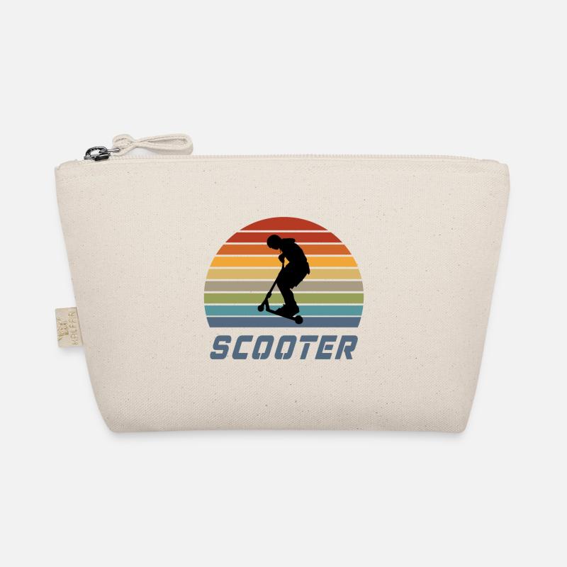 Scooter Vintage Design / Geschenkidee Bio-Täschchen