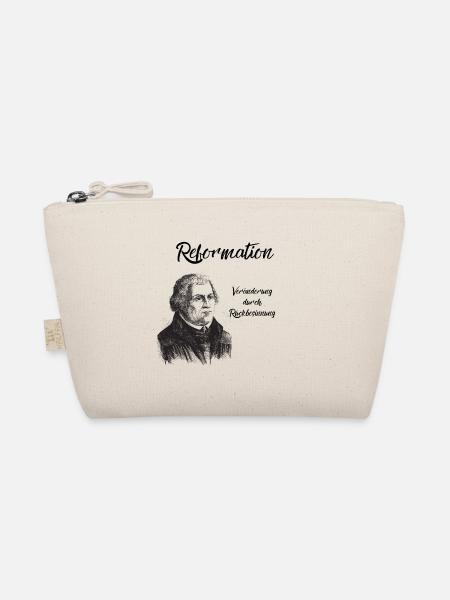 Reformationstag Reformation Luther Veränderung - Bio-Täschchen - Natur