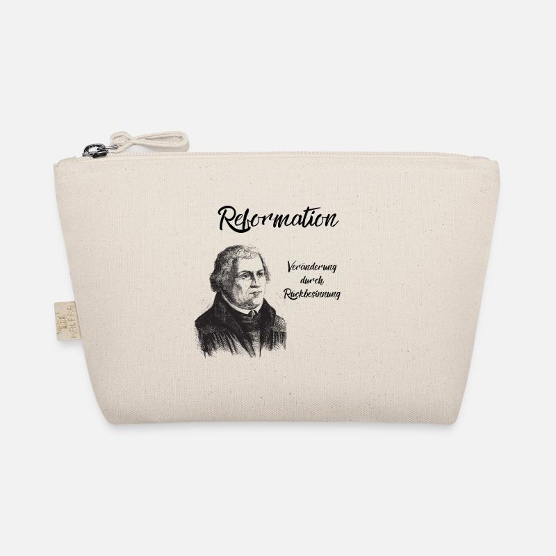 Reformationstag Reformation Luther Veränderung - Bio-Täschchen - Natur