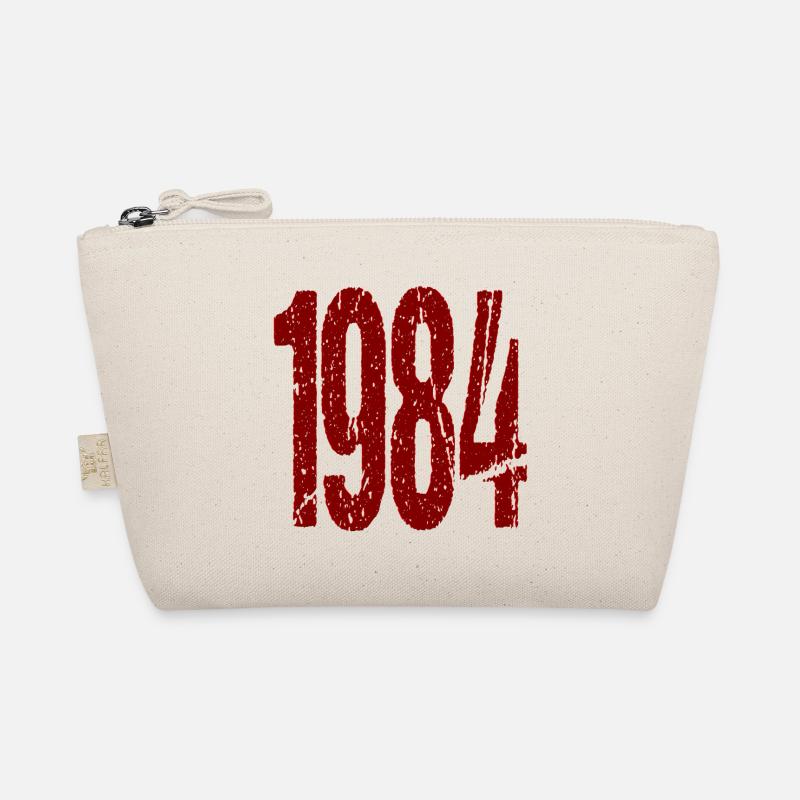 1984 Protest Demo Design - Organic Pouch - nature