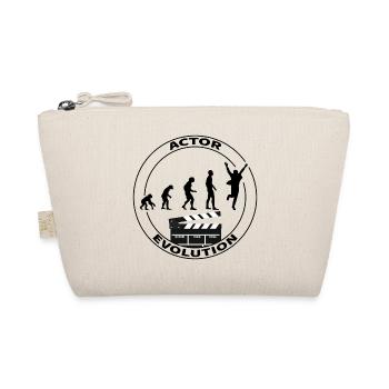 Evolution actor performer gift - Organic Pouch - nature - Front