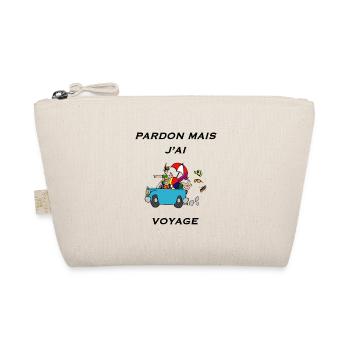 Pardon mais j'ai voyage - Trousse biologique - nature - Devant