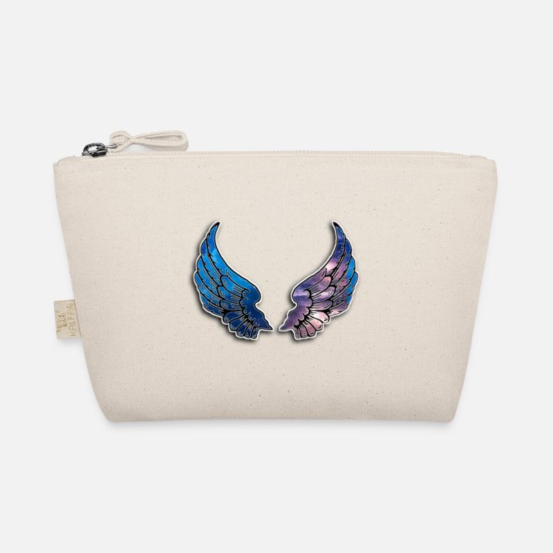 Galaxy wings design Organic Pouch