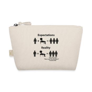 Bodybuilding Fitness Workout Gym Bodybuilder Funny - Organic Pouch - nature - Front