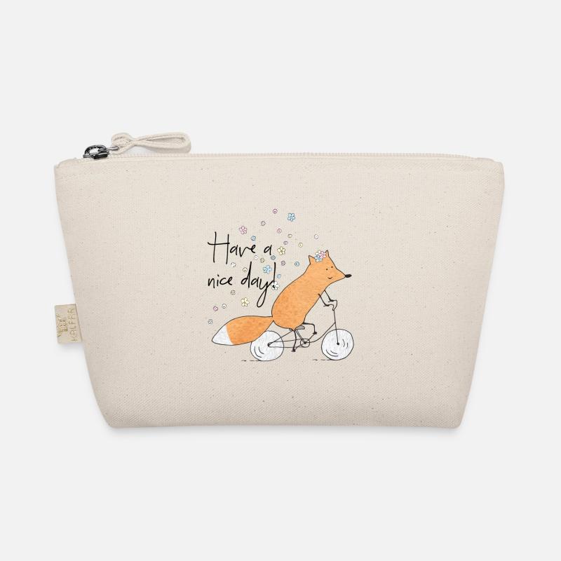 Fuchs im Frühling Bio-Täschchen