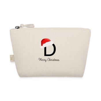 merry christmas D - Bio-Täschchen - Natur - Vorne