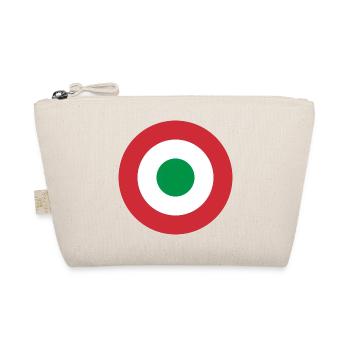 sticker air force roundel Italy Italia aeronautica - Organic Pouch - nature - Front