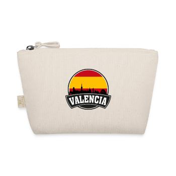 Valencia Spanien Skyline Reise Souvenir Spanish Fla - Bio-Täschchen - Natur - Vorne