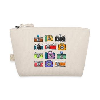 Camera sweatshirts vintage photographer - Organic Pouch - nature - Front