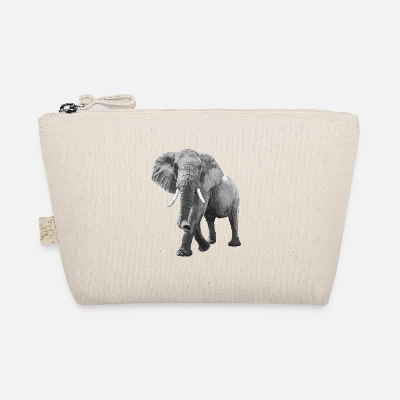 Groß wie ein Elefant Bio-Täschchen