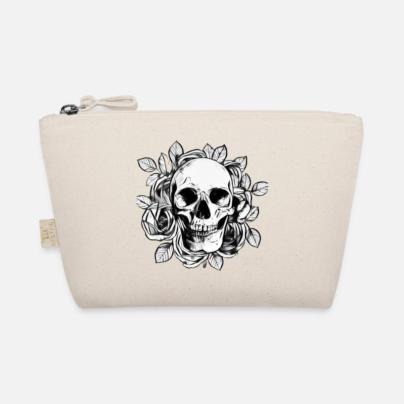 3 crane fleur squelette Skull 3 Trousse biologique