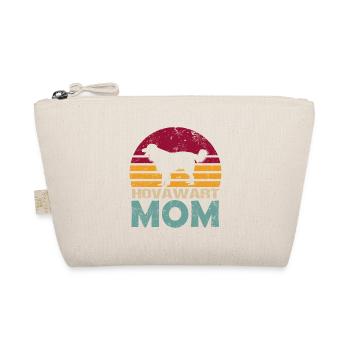 Hovawart Mama for Mistress Retro Style Vintage - Organic Pouch - nature - Front